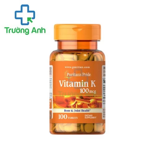 Vitamin K 100mcg Puritan's Pride - Hỗ trợ chắc khỏe xương